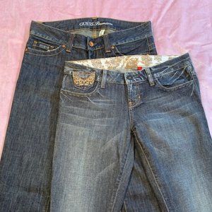 GUESS Jeans Bundle Daredevil & Starlet Size 28